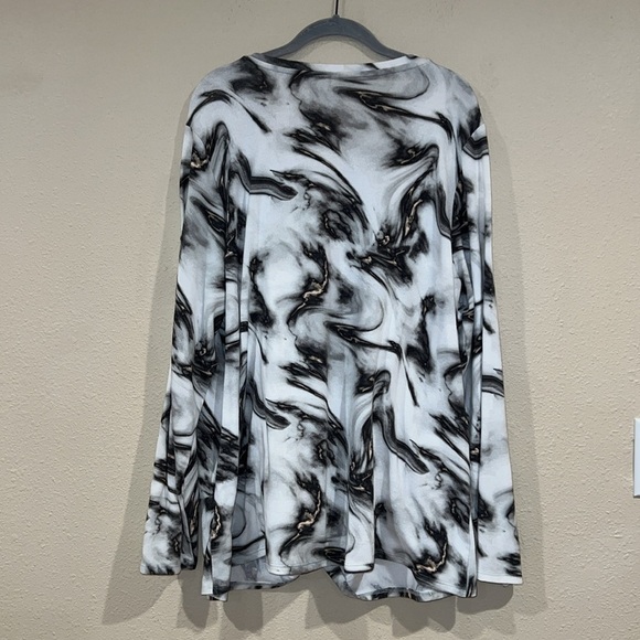 Women’s Est. 1946 tie dye graphic stretch blouse plus size 18/20 W - Picture 6 of 8